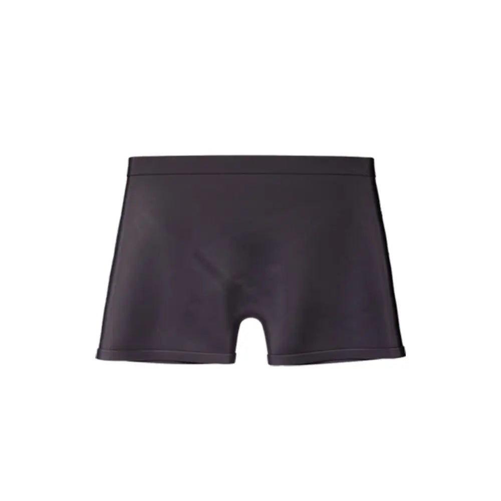 Four Corner Swimming Trunks Children Swim Trunks Solid Color Hot Spring Pants Flat Corner Swimming Trunks Silicone Swim Trunks