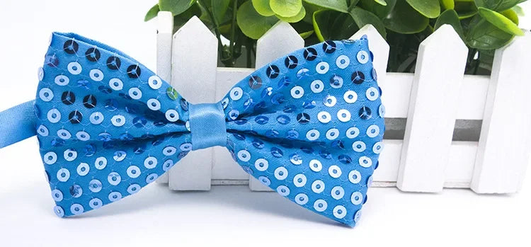Fashion Boy Girl Men Woman Sequin Hat Bow Tie Gloves Cowboy Birthday Party Cap Jazz Dance Show Props Costume Wedding Festival