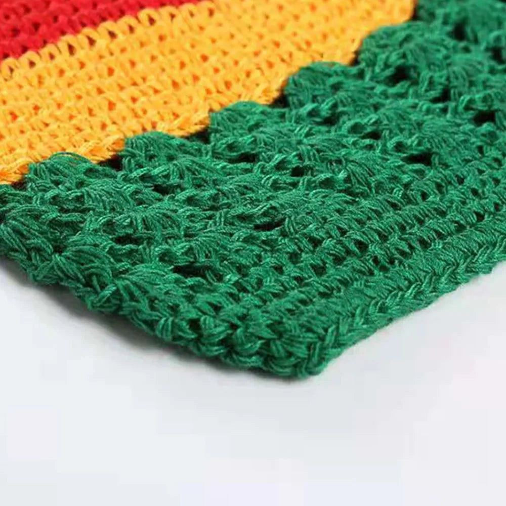 Crochet Beanie Hat Brimless Beanie Hat Muslim Men's Hat Knitted Elastic Crochet Hat Autumn And Winter Warm Hat