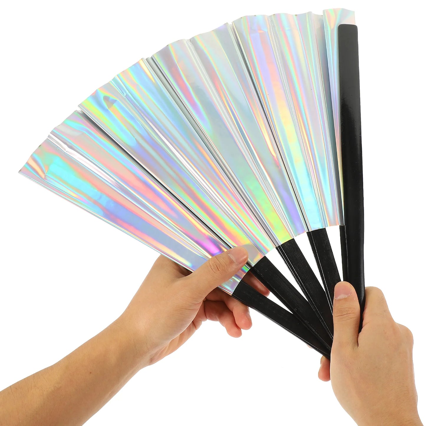 Portable Folding Fan Handheld Fans Rave Hand Fan Large Hand Fans Wedding Fans Bamboo Classical Folding Fans Home Decor