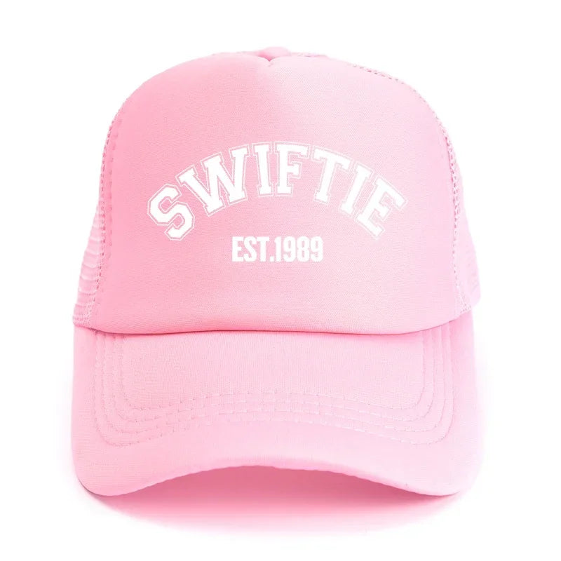 Wholesale Hot Selling 1989 Print Dad Hat Men Fashion Baseball Caps Retro Trucker Hat Unisex Gifts Mesh Cap From Fans Party Hat