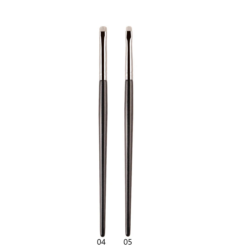 1pc White Pony Hair Eyeshadow Makeup brushes Small Smudge Precision Crease Detail Bevel Eye Shadow Make up brush Liner Lip