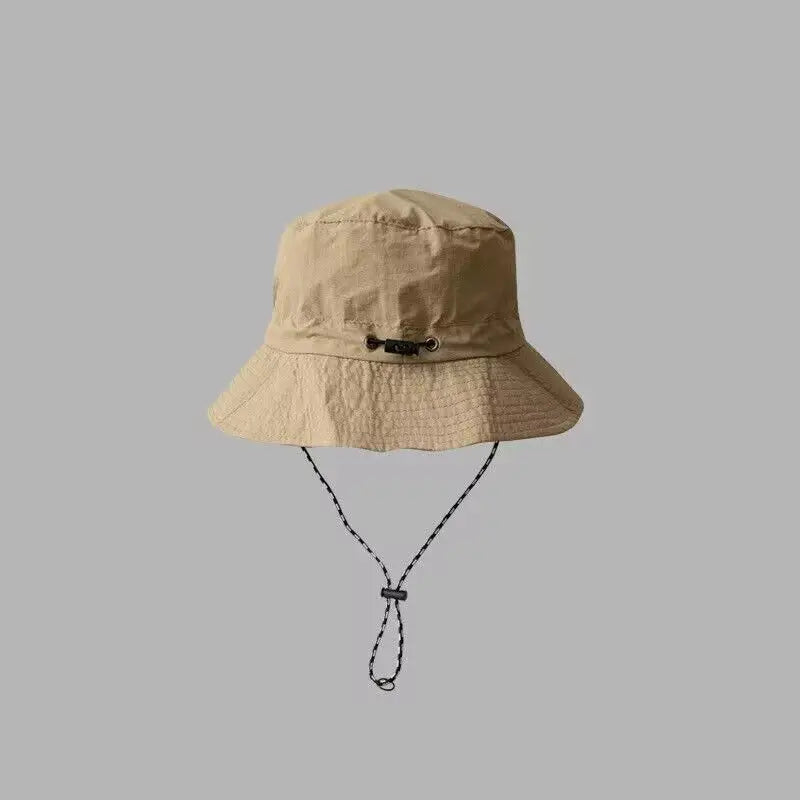 New Fishing Cap Men Women Quick-Drying Folding Fishing Cap Outdoor Bucket Hat Camping Hat Windproof Trekking Hat Beach Hat