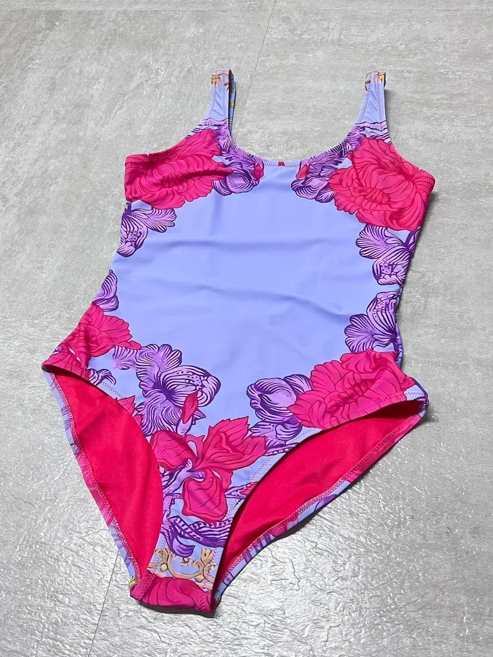 Luxury Design Women's Yoga Sport Sets Retro Print Lace Strapless Tank Tops Tight Pants Fashion Brand Women's Two-piece Swimsuits