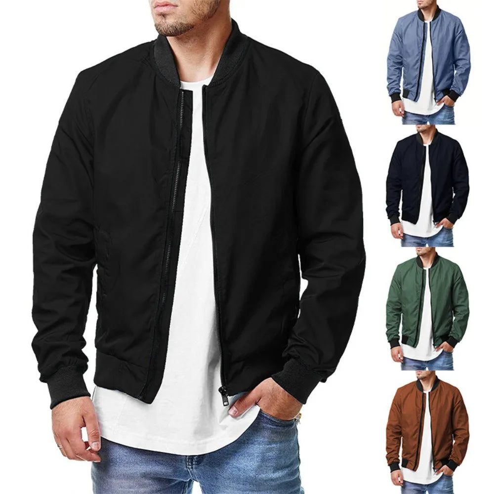 Jackets, Bomber Jacketses Spring and Fall Cross-border Casual Trend Coats, Jackets
