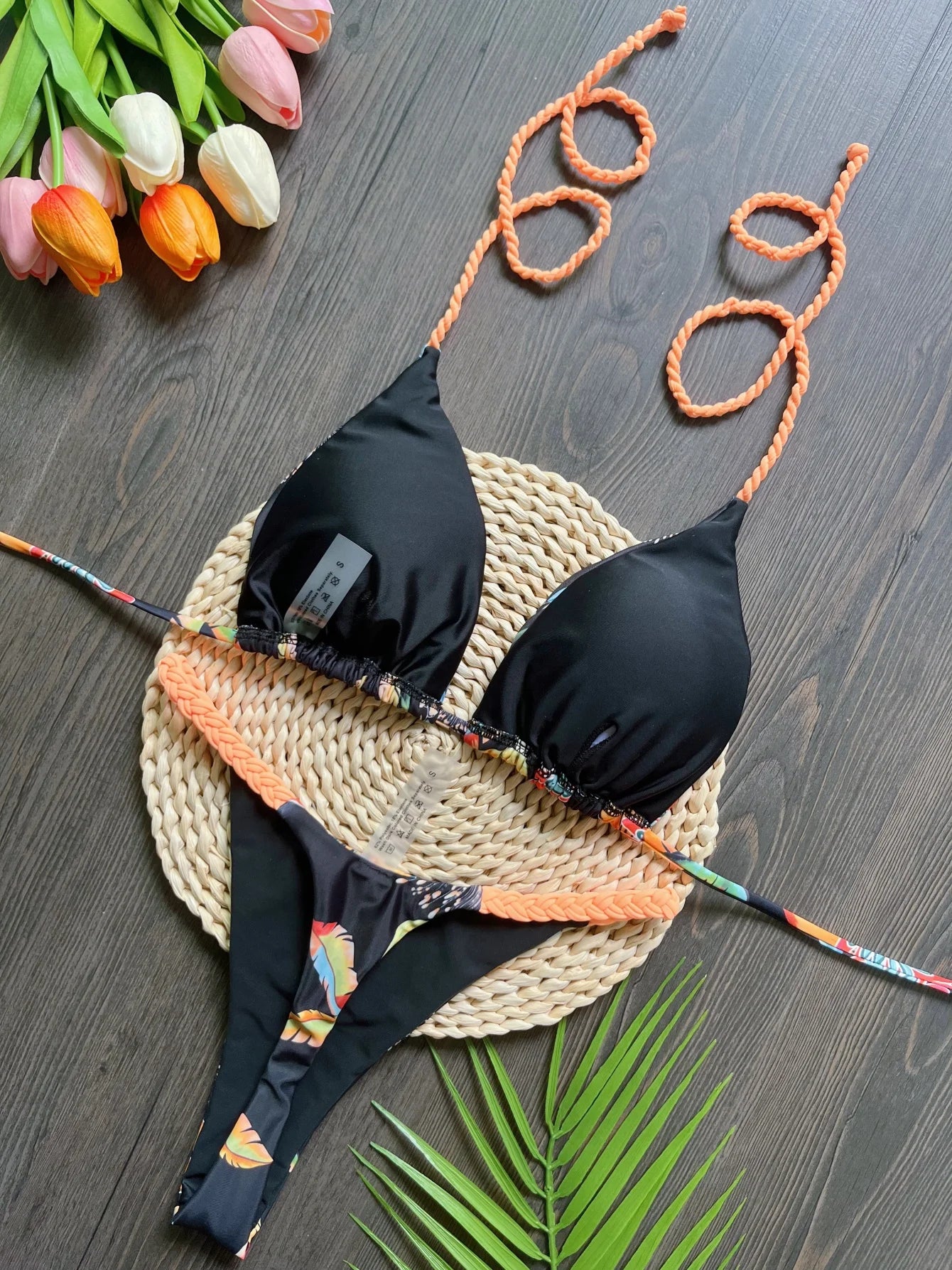 RUOTONGSEPT Women Swimwear Bikini Set Thong Swim Suit Women Bathing Suits Bikini Biquini Brazilian Weaving rope Swimwear