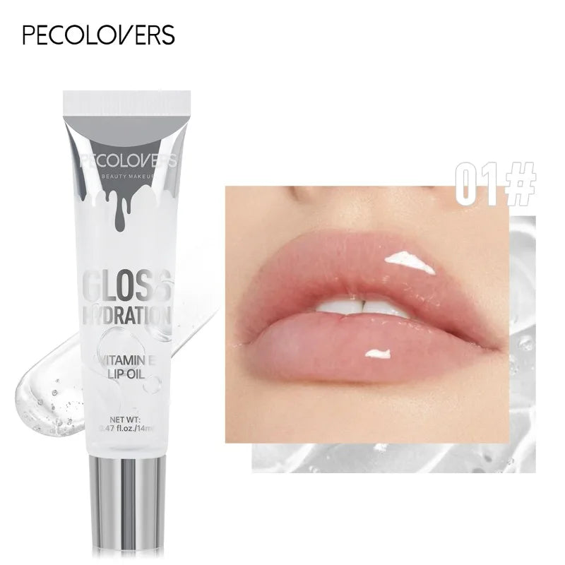 Tube Eight-color Lip Oil Moisturizing Long-lasting Natural Colored Lip Balm Lip Gloss Lip Oil Lip Cosmetics Lip Gloss Tubes