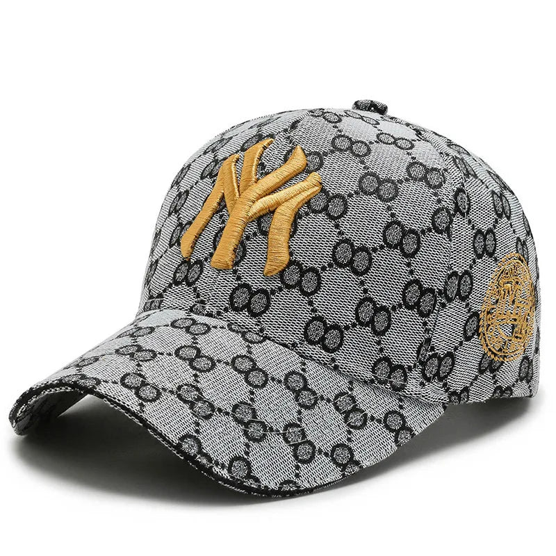 Fashion Korean Letter MY Baseball Cap 3D Embroidery Dad Hat Men Women Summer Sun Visor Caps Fishing Hat Unisex-Teens Hip Hop Hat