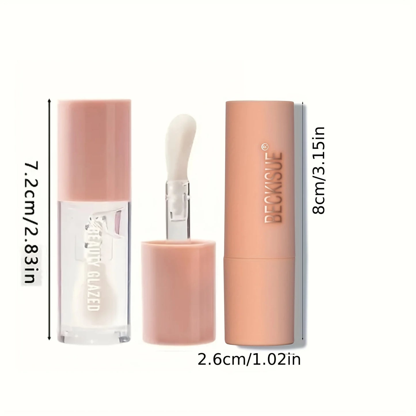 2pcs Set - Matte Nude Lipstick + Hydrating Lip Oil Lip Care Waterproof Lip Care Lip Oil, Lip Gloss Lip Gloss Set Lip Gloss Base