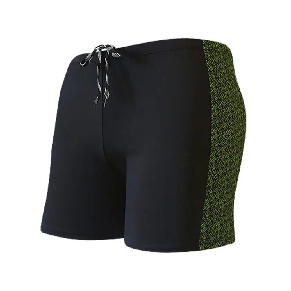Swimming Shorts Boxers Mid-rise Swimming Trunks with Lining Elastic Waistband Swim Trunks Men Shark Print Swim Shorts Beachwear
