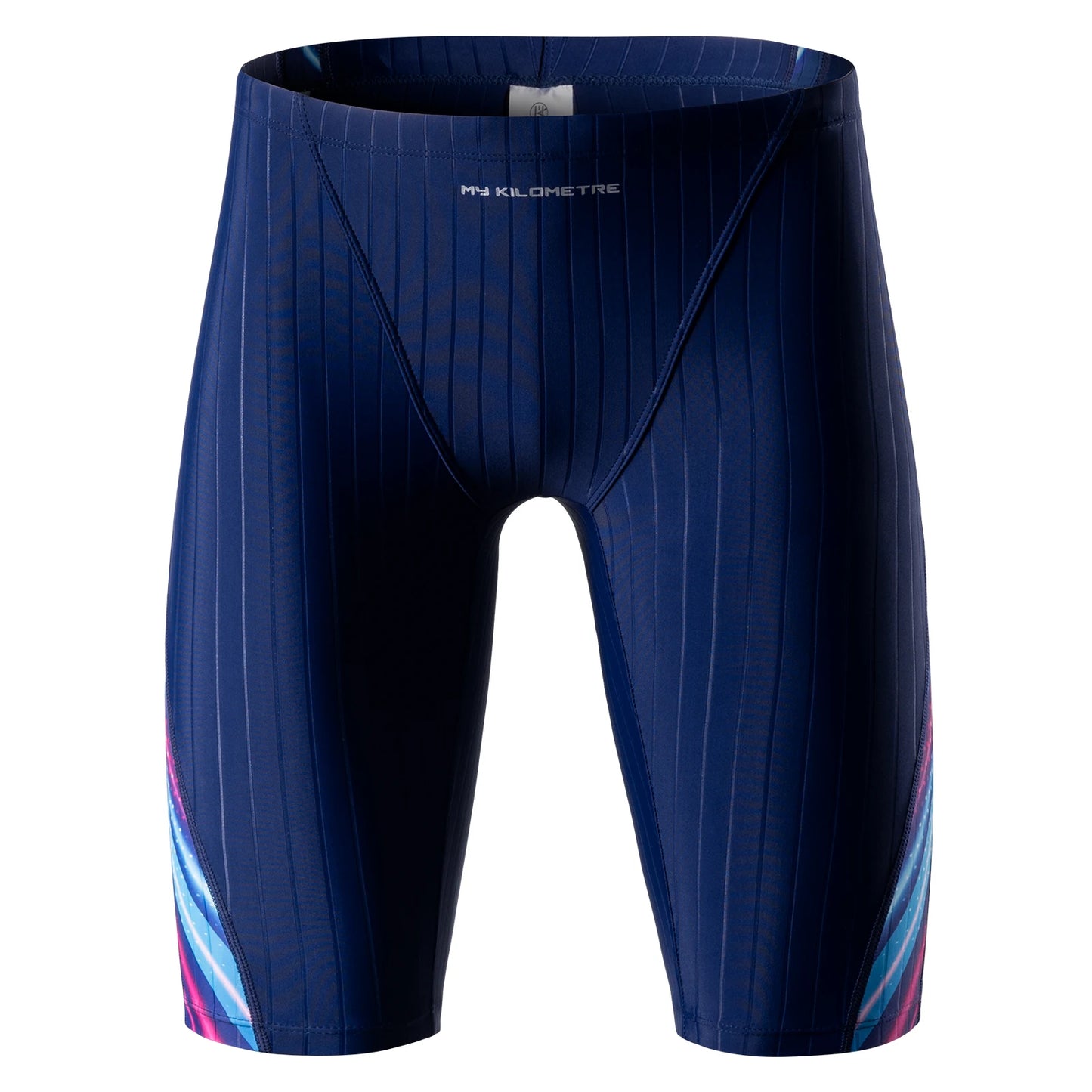 MY KILOMETRE Mens Swimsuit Jammer Endurance Athletic Training Swimsuit Racing Swimming Trunks Shorts Swimwear Men Swim Jammers