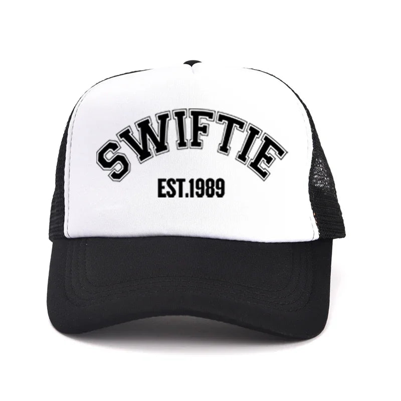 Wholesale Hot Selling 1989 Print Dad Hat Men Fashion Baseball Caps Retro Trucker Hat Unisex Gifts Mesh Cap From Fans Party Hat