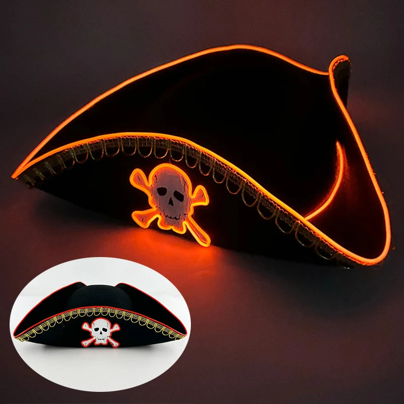 LED Western Cowboy Hat Cowgirl Hat Retro EL Wire Light Brim Jazz Top Hat Bride Cowboy Hat Cosplay Cowboy Costume For Women Men