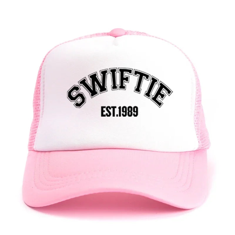 Wholesale Hot Selling 1989 Print Dad Hat Men Fashion Baseball Caps Retro Trucker Hat Unisex Gifts Mesh Cap From Fans Party Hat