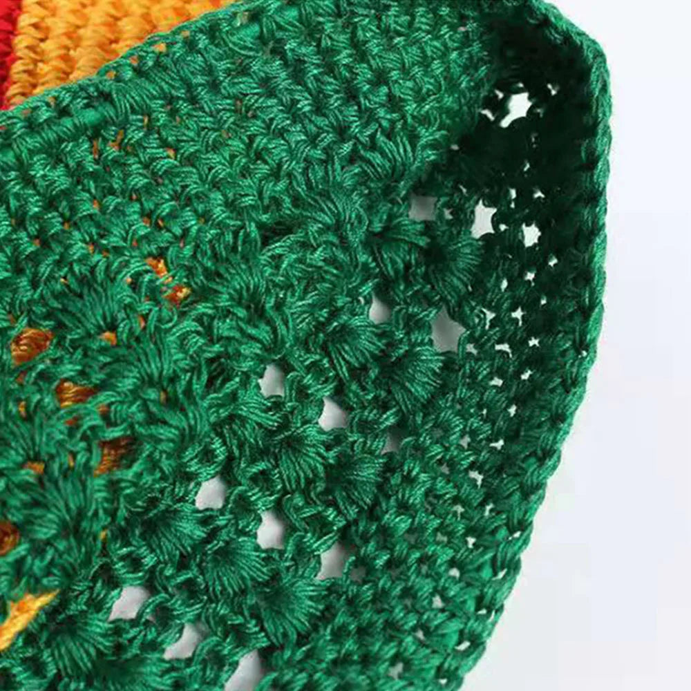 Crochet Beanie Hat Brimless Beanie Hat Muslim Men's Hat Knitted Elastic Crochet Hat Autumn And Winter Warm Hat