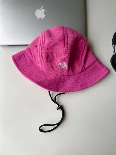 2023New Short Brim Color Matching Ear Protection Autumn Winter Men's Women's Baseball Cap Warm Outdoor Velvet Aviator Bucket Hat