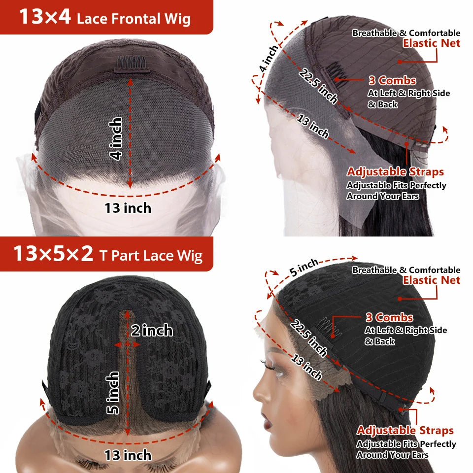 Brazilian Body Wave 13*5*2 T Lace Wigs Human Hair Wigs 13x4 Lace Front On Sale Clearance Lace Front Wig For Black Women