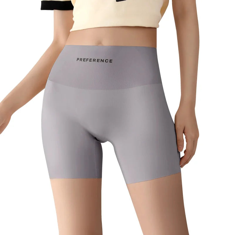 Protective Shorts Plus Size Shorts Seamless Underwear for Women Safety Short Pants Ice Silk Panties Women's Summer Intimates