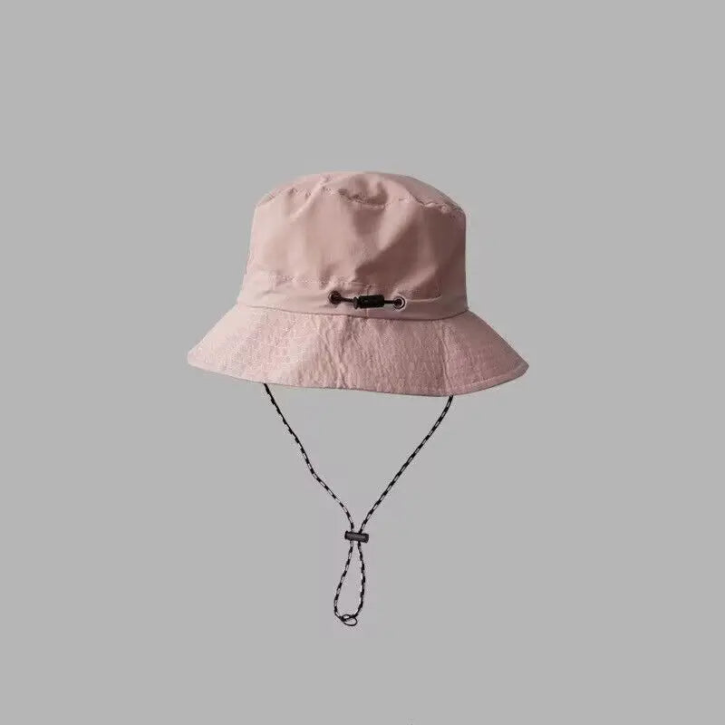 New Fishing Cap Men Women Quick-Drying Folding Fishing Cap Outdoor Bucket Hat Camping Hat Windproof Trekking Hat Beach Hat