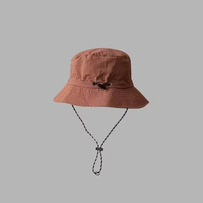 New Fishing Cap Men Women Quick-Drying Folding Fishing Cap Outdoor Bucket Hat Camping Hat Windproof Trekking Hat Beach Hat