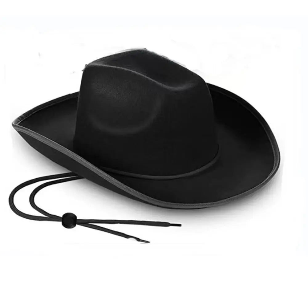 Cowboy Hat Women Men Cowboy Accessory Felt Princess Hat Bachelorette Party Hat Costume Party Cosplay Cowgirl Hat Performance